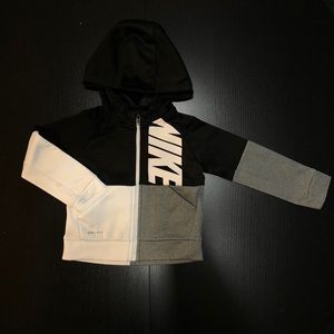 Nike zip hoodie 2T